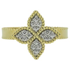 Roberto Coin Diamond Princess Flower Ring