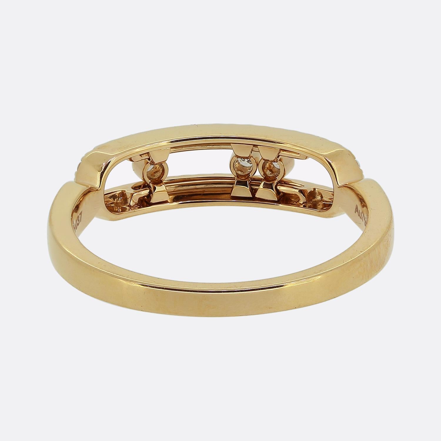 Messika Diamant Baby Move Classique Pavé Ring im Zustand „Hervorragend“ im Angebot in London, GB