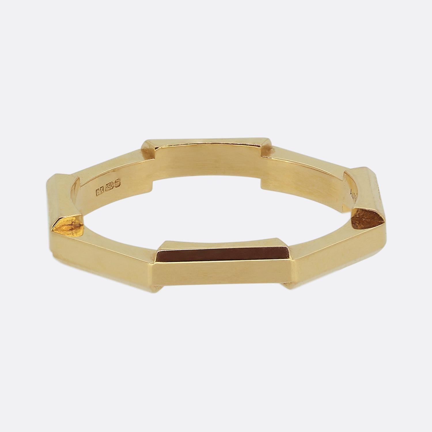 da uomo o donna Anello a specchio A Link to Love di Gucci in vendita