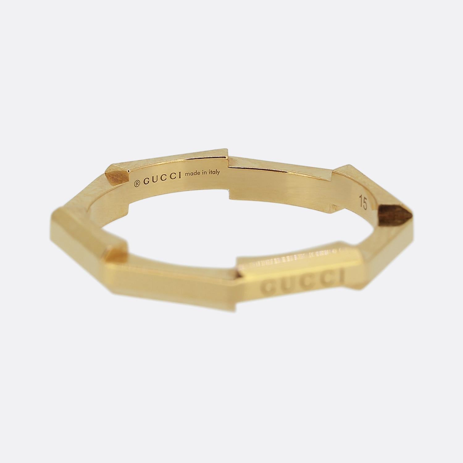Anello a specchio A Link to Love di Gucci in vendita 1