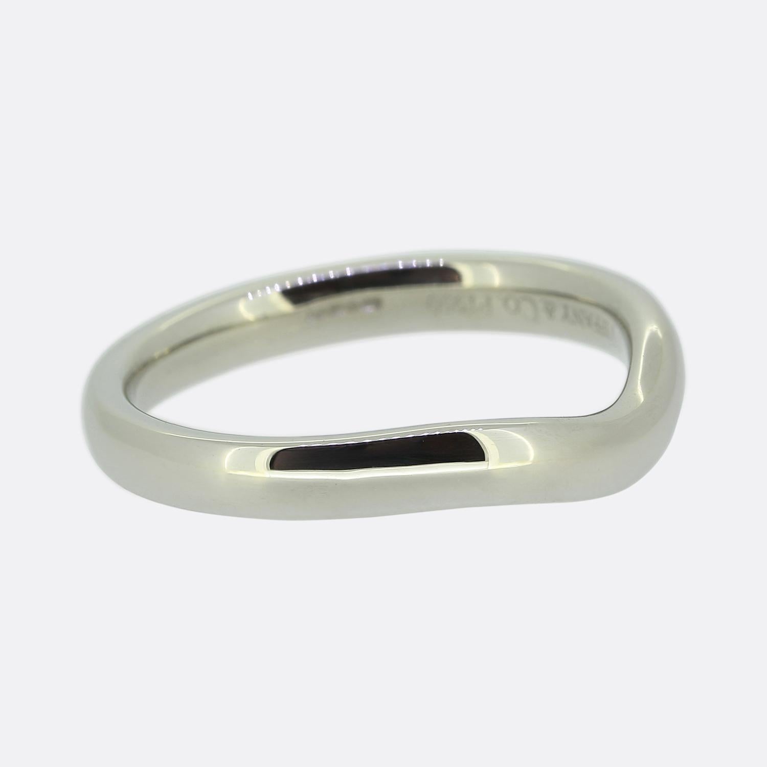 Tiffany & Co. Anello con fede nuziale di Elsa Peretti In condizioni ottime in vendita a London, GB