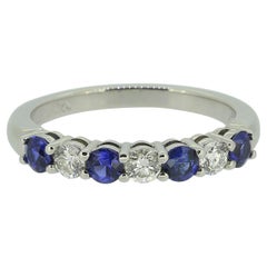 Tiffany & Co. Forever Sapphire and Diamond Ring