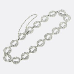 Edwardian 2.00 Carat Diamond Bracelet