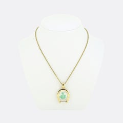 Chopard Diamond Horseshoe Pendant Necklace