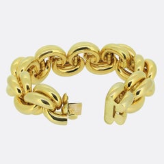 Bracelet vintage en or Cartier