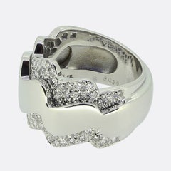 Van Cleef & Arpels Diamond Wave Ring