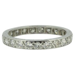 Edwardian 0.80 Carat Diamond Full-Eternity Ring Size O (55)
