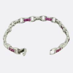 Bracciale con rubini e diamanti di Baily Banks & Biddle