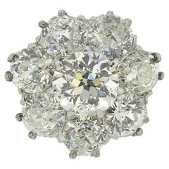 Vintage Diamond Cluster Arthritic Ring
