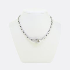 Cartier Agrafe Diamond Necklace