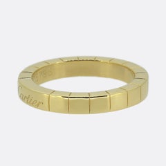 Cartier Lanieres Band Ring Size J (49)