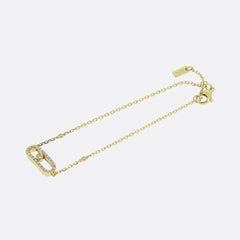 Pulsera de diamantes pavé Uno de Messika