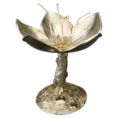1894 Flower Jewelry Rings Demo Stand solid 830 Silver / 103 gr