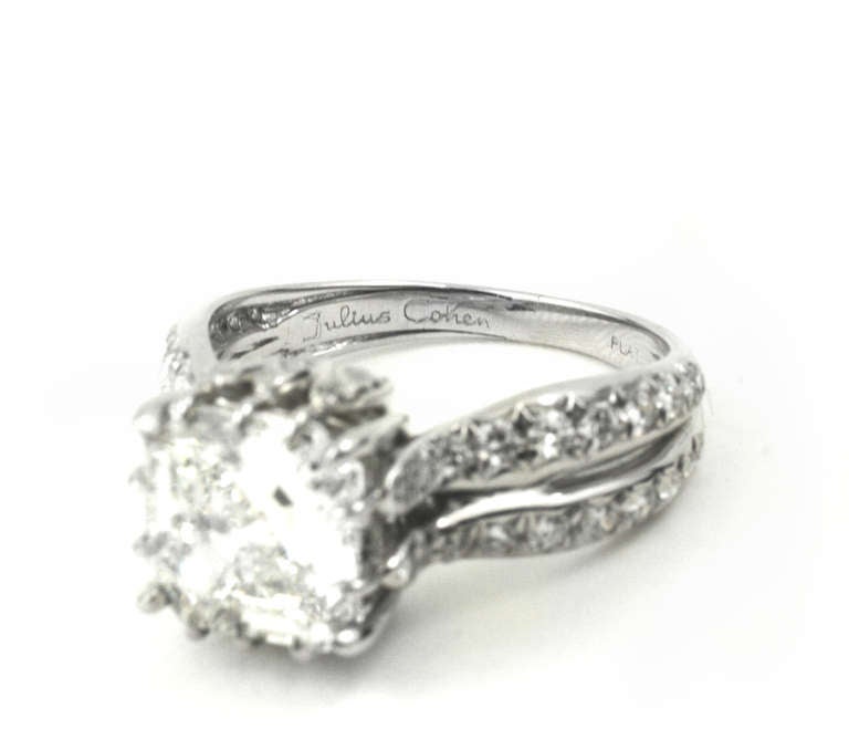 Women's Diamond Flame Ring