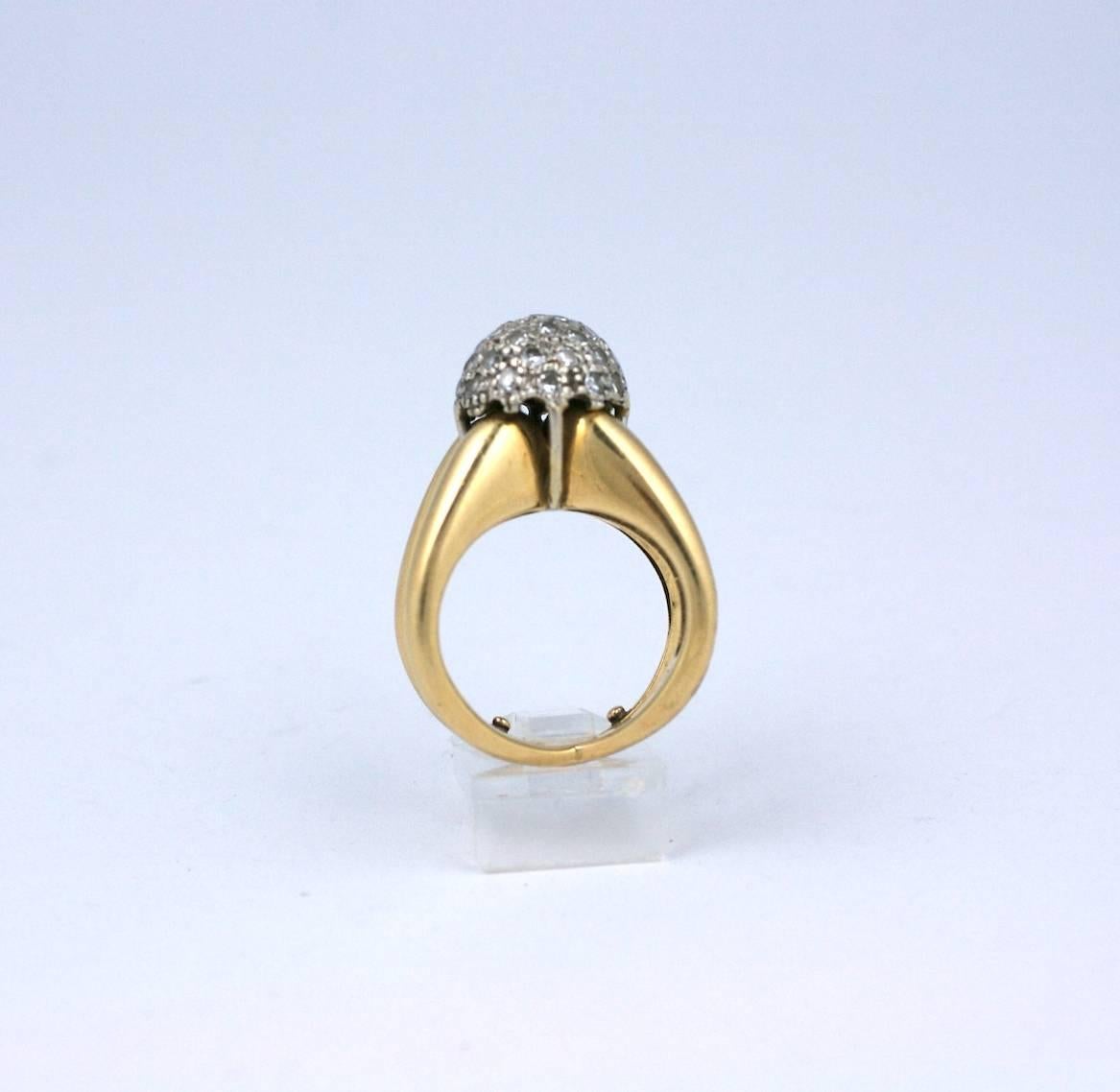 ball diamond ring