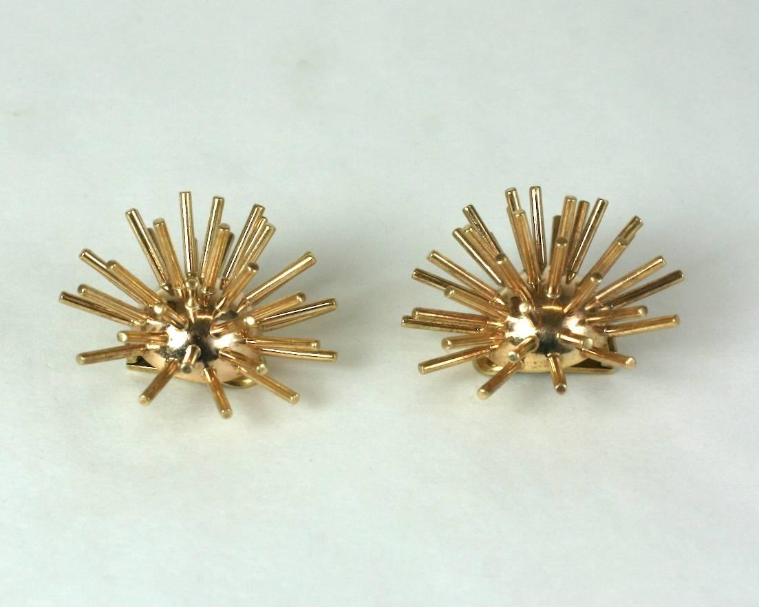 Cartier Gold Sputnik Earrings 1