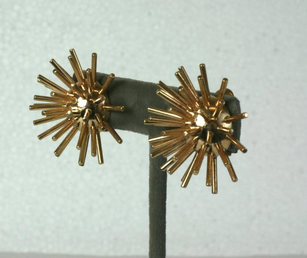 Women's Cartier Gold Sputnik Earrings