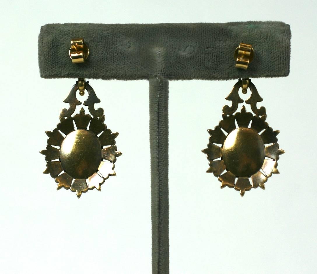 victorian pearl earrings