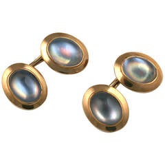 Vintage Moonstone Cufflinks