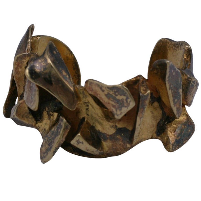 Extraordinary Alicia Penalba Cuff, "Envol" For Sale