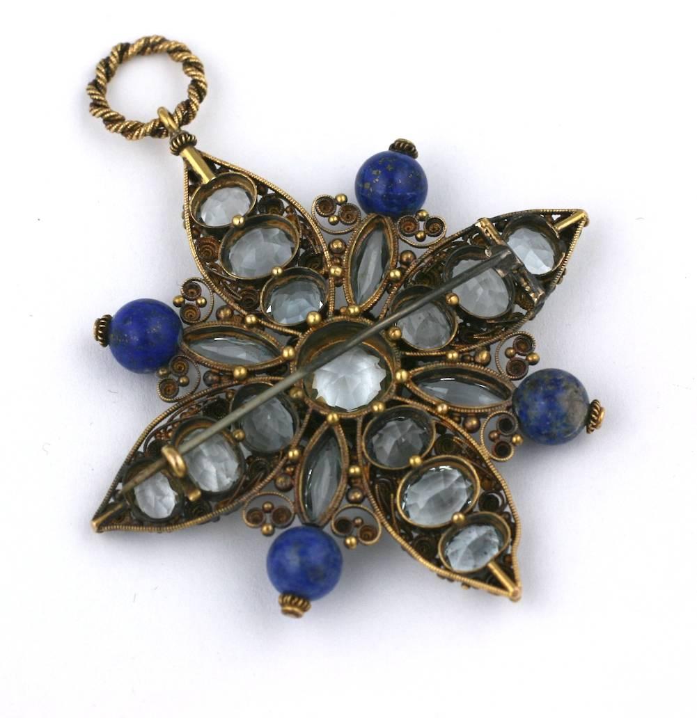 cannetille brooch