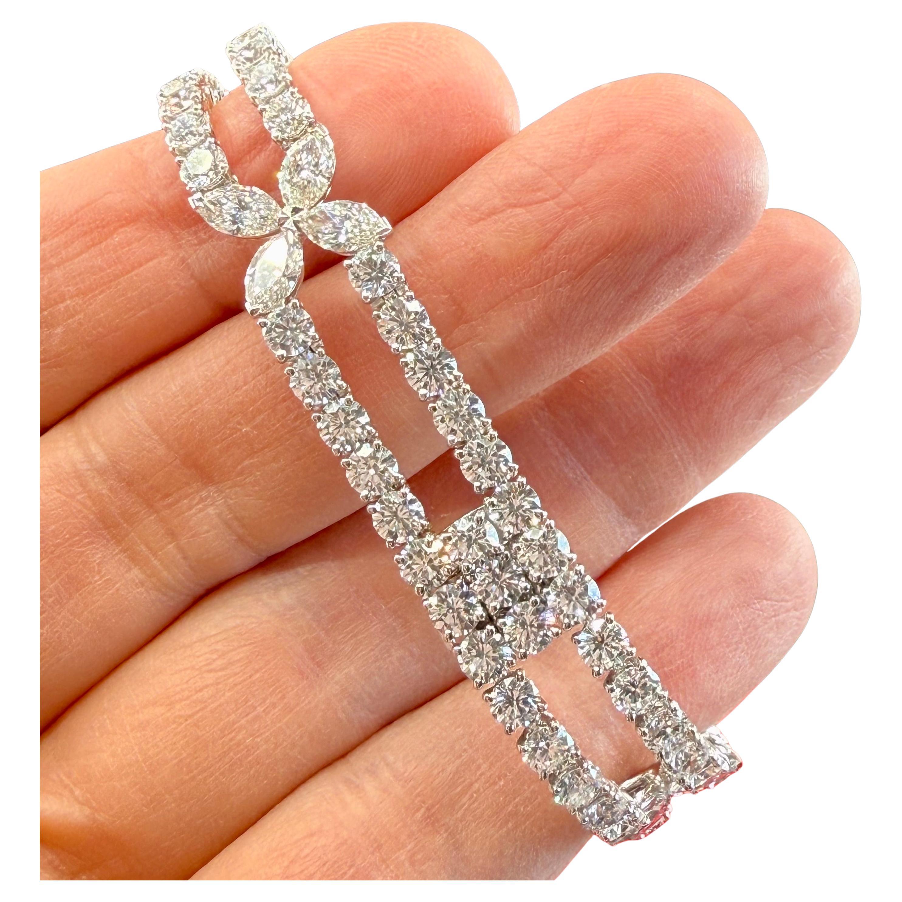 Cartier Diamond Bracelet – High Jewelry Collection

A stunning masterpiece from the iconic house of Cartier, this exquisite 18k white gold diamond bracelet is a breathtaking embodiment of elegance and craftsmanship. Made in France and dating to