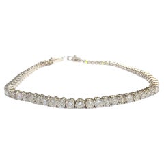Art Deco Style Riviera Diamond white Gold Bracelet