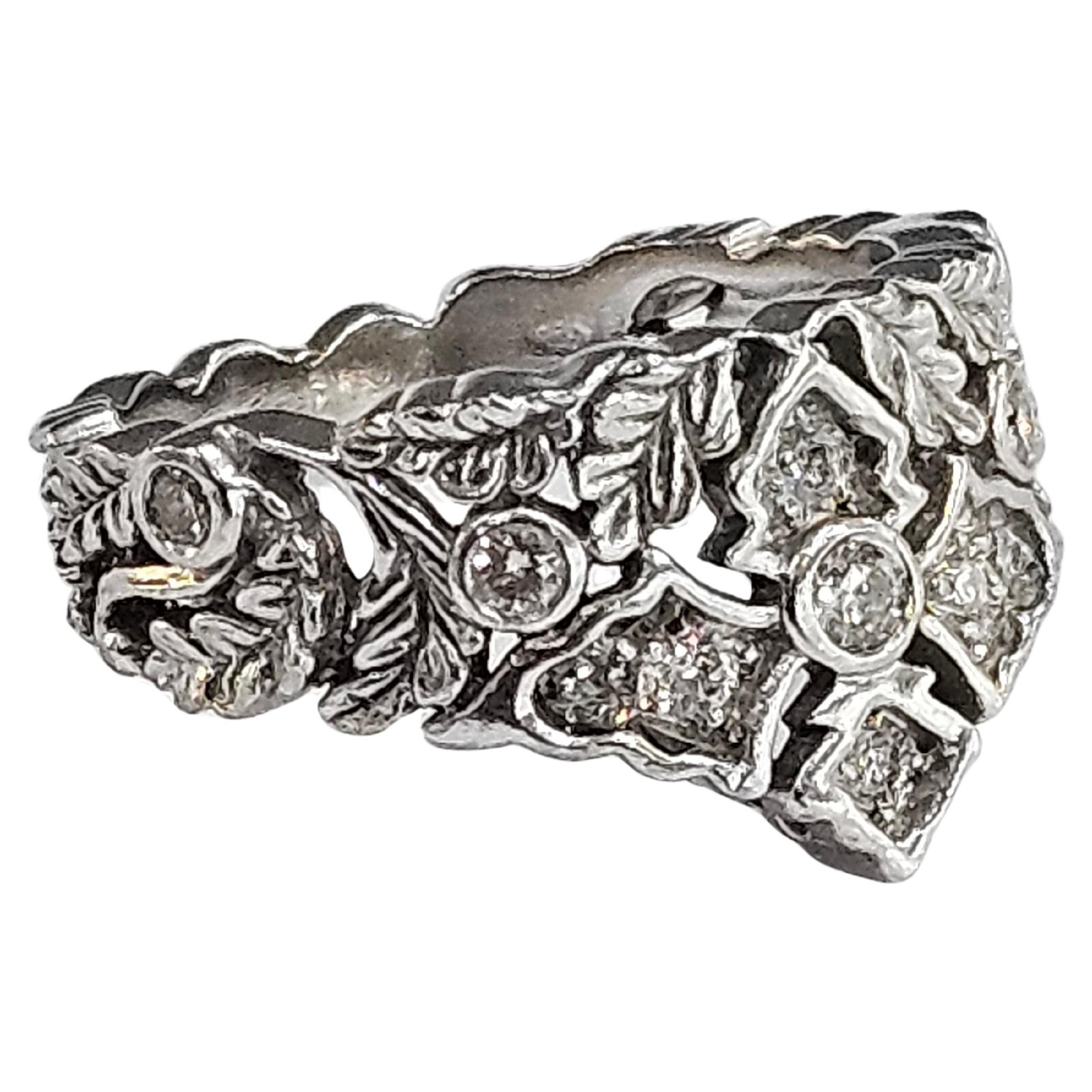 Carrera y Carrera Contemporary 20th Century 2.70ct Diamonds 18k Gold Ring For Sale