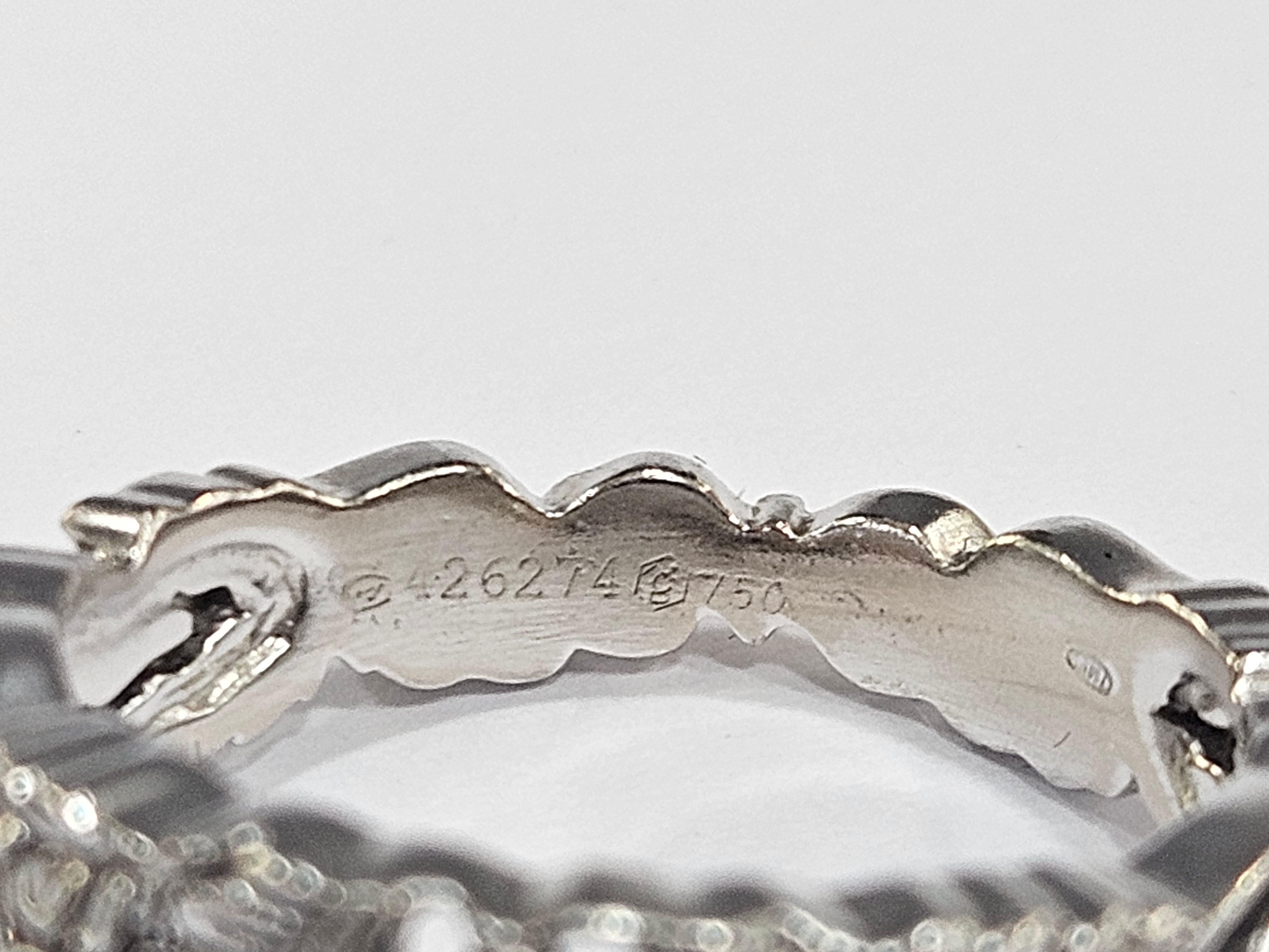 Carrera y Carrera Contemporary 20th Century 2.70ct Diamonds 18k Gold Ring For Sale 11