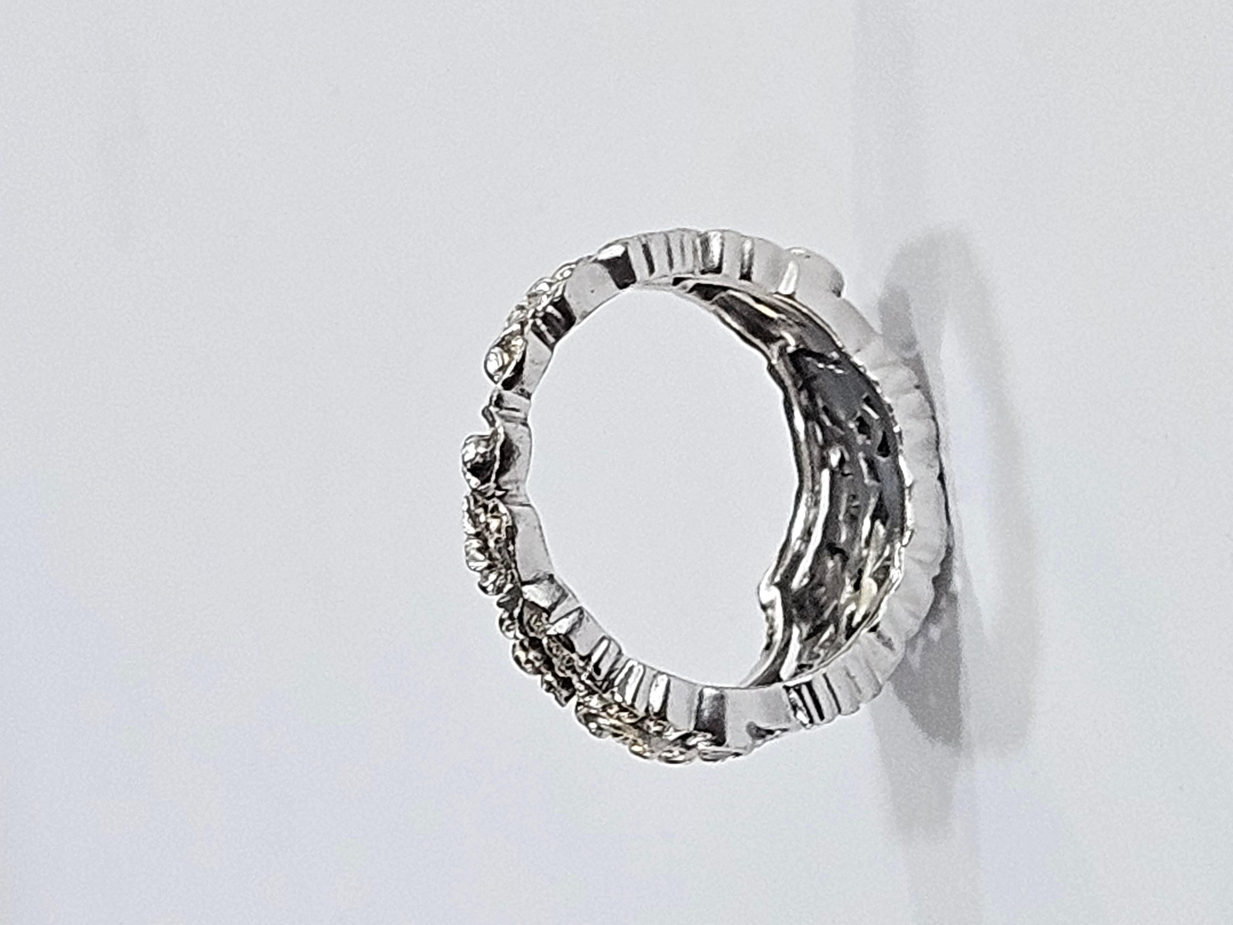 Carrera y Carrera Contemporary 20th Century 2.70ct Diamonds 18k Gold Ring For Sale 14