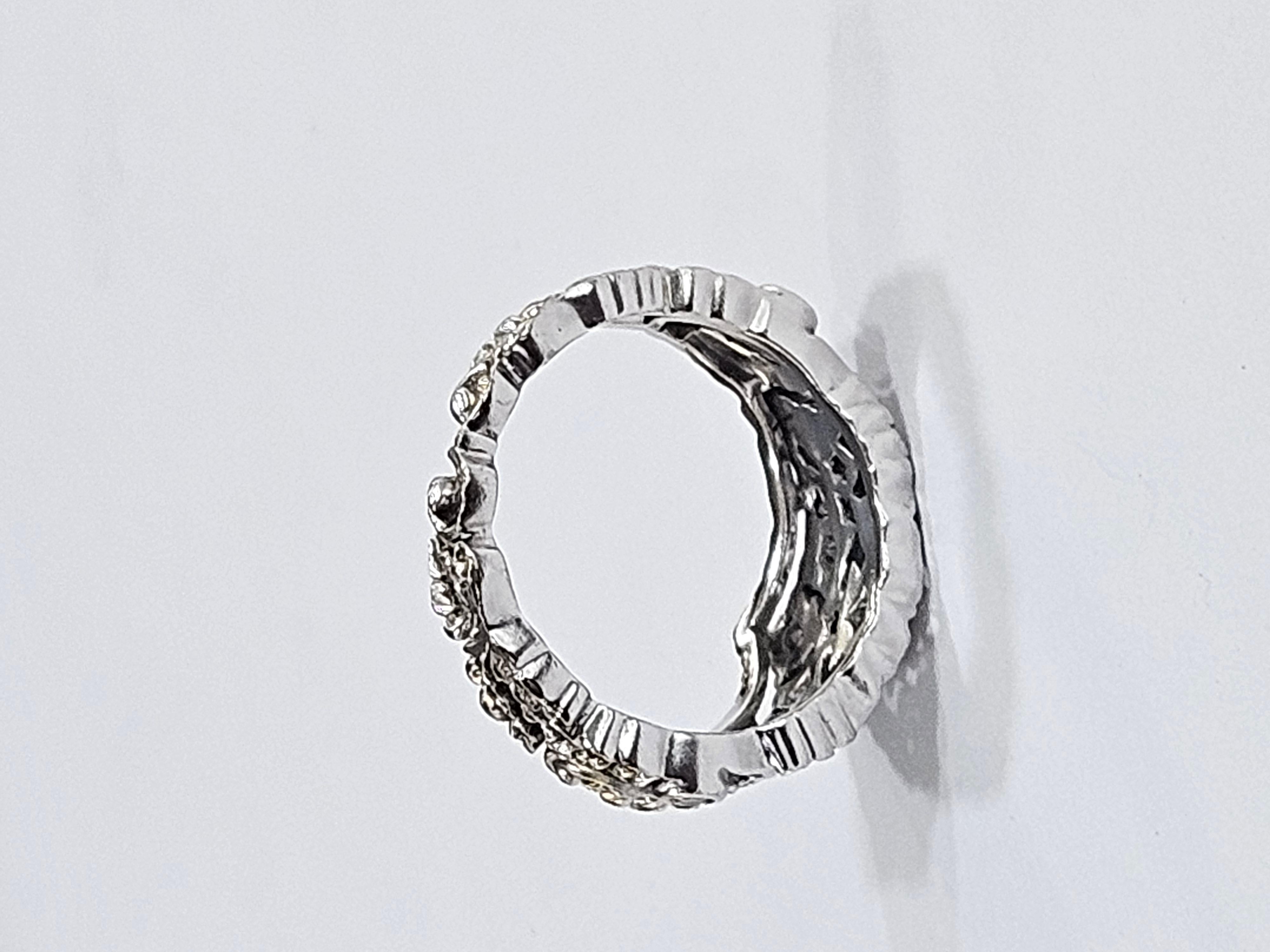 Carrera y Carrera Contemporary 20th Century 2.70ct Diamonds 18k Gold Ring For Sale 15