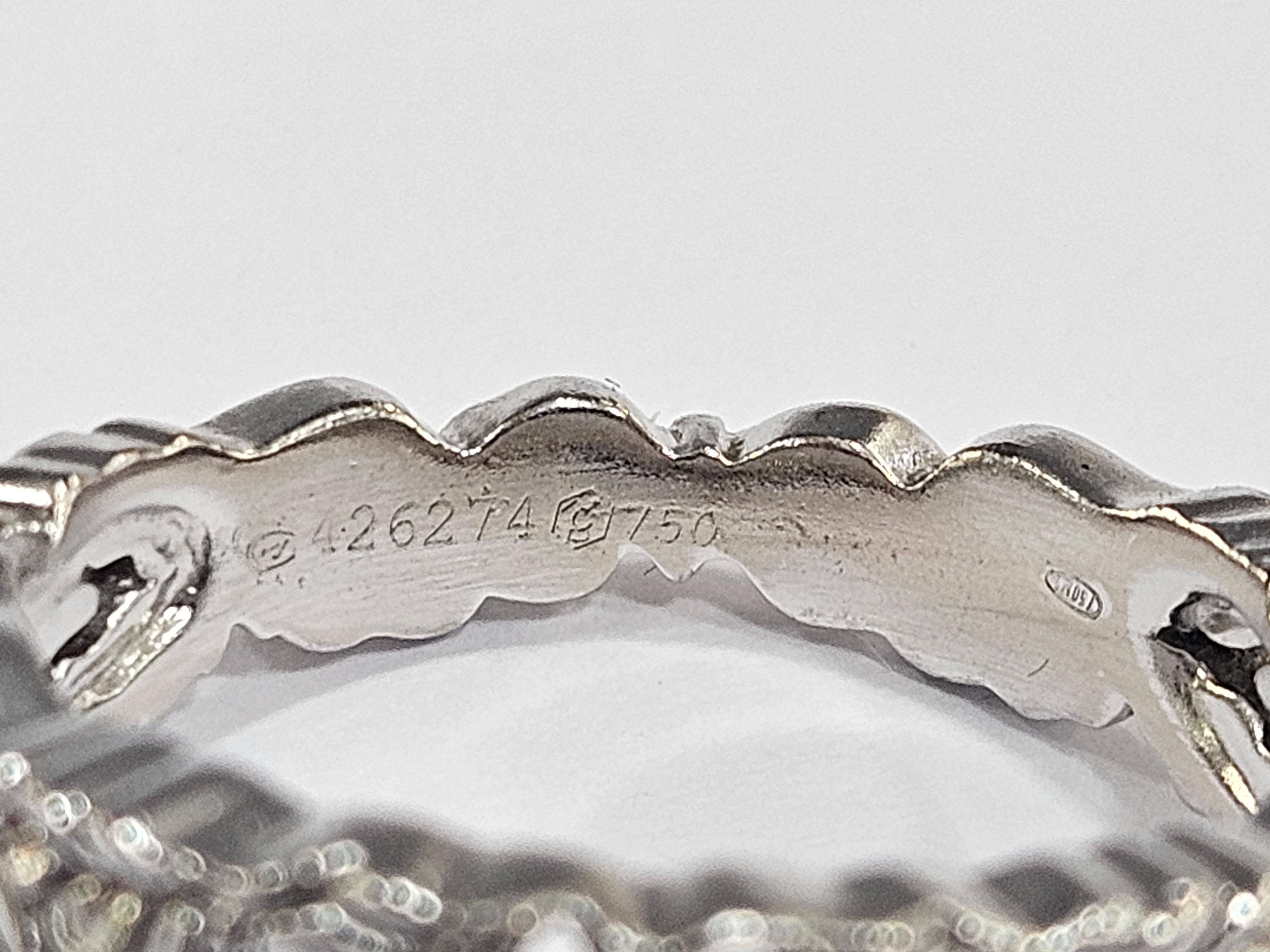 Carrera y Carrera Contemporary 20th Century 2.70ct Diamonds 18k Gold Ring For Sale 13