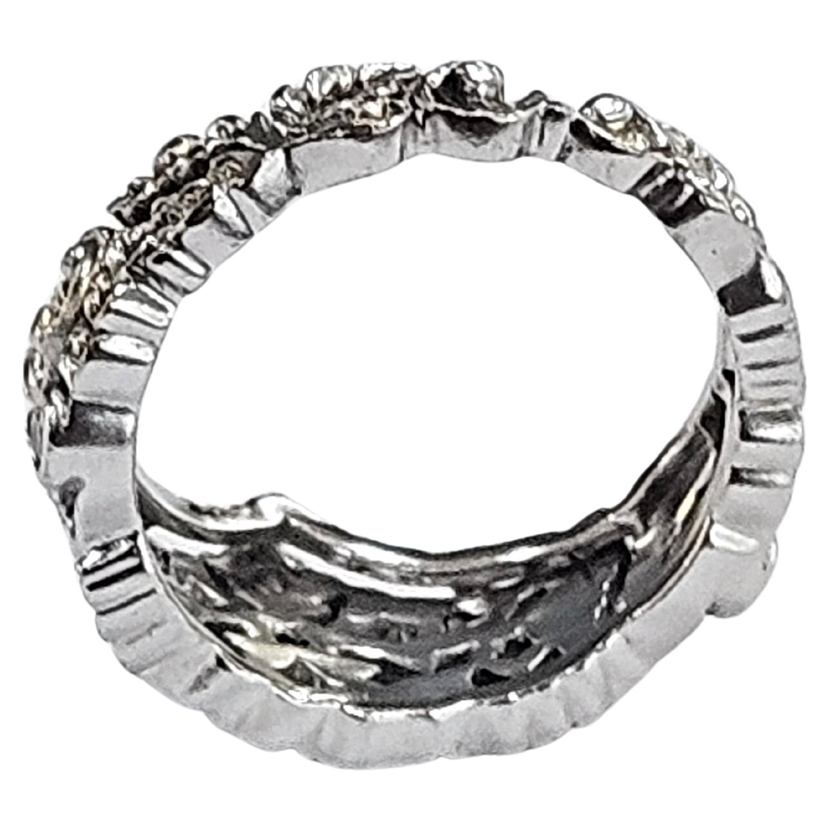 Carrera y Carrera Ring  Contemporary 20th Century 0.30 Ctw  Diamonds 18k Gold For Sale 1