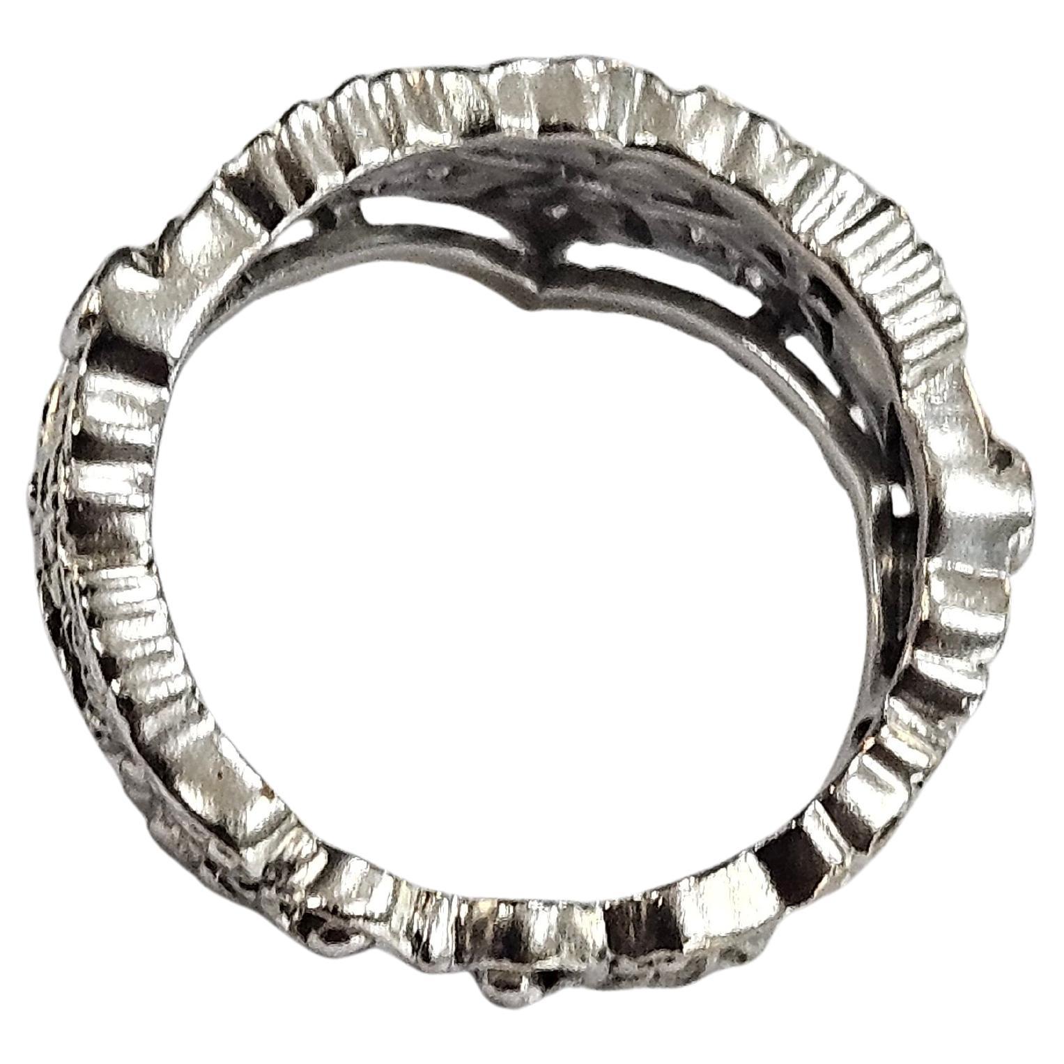 Women's Carrera y Carrera Ring  Contemporary 20th Century 0.30 Ctw  Diamonds 18k Gold For Sale