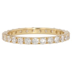 Kimberly Collins 18K Yellow Gold Diamond Eternity Band