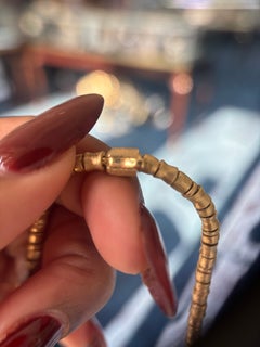 Audrius Krulis 18K Yellow Gold & Palladium “Hitched Bead” Necklace