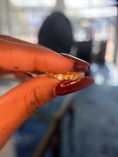 Agneta Bugyte 18K Yellow Gold “Golden Glow Gleam” Diamond Ring