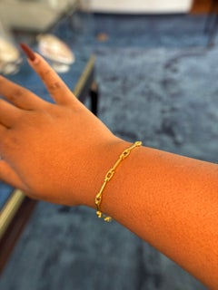Alex Sepkus 18K Yellow Gold Box Bracelet – Luxury Designer Gold Bracelet