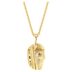 Alex Sepkus 18K Yellow Gold “Till We Have Faces” Pendant Necklace