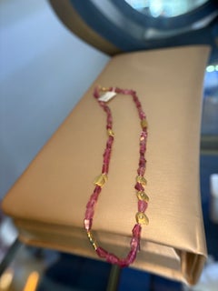 Alex Sepkus 18K Gold & Pink 18K Gold & Pink Tourmaline “Fable Animals” Necklace