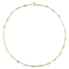 Alex Sepkus 18K Yellow Gold Box Chain – Luxury Designer Gold Necklace