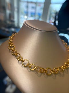 Gurhan 24K Yellow Gold Hoopla Necklace – Sculptural Luxury Jewelry