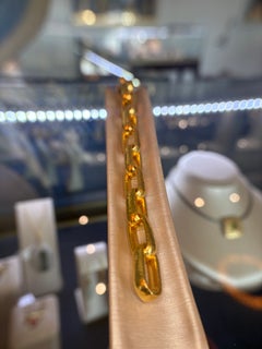 Gurhan 24K Yellow Gold Hoopla Geometric Link Bracelet – Luxury Jewelry