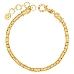 Gurhan 24K Yellow Gold Hammered Vertigo Bracelet – Luxury Jewelry