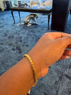 Gurhan 24K Yellow Gold Hammered Vertigo Bracelet – Luxury Jewelry