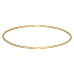 Jhana Pearl 18K Yellow Gold Makena Medium Bangle Bracelet – Luxury Jewelry