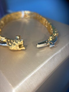 Pulsera de Michael Bondanza de oro amarillo de 22K y 18K, platino y diamantes Sienna