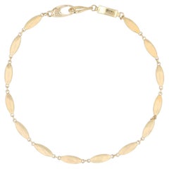 Bracciale Windsor Link di Michael Bondanza in oro giallo 18 carati, 7,5 pollici – Lusso di design