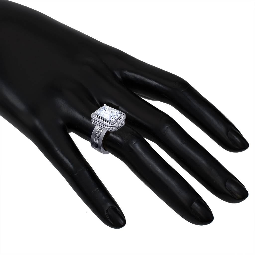Alex Soldier GIA Certified 1.02 Carat FSI1 Diamond Gold Engagement Ring 2
