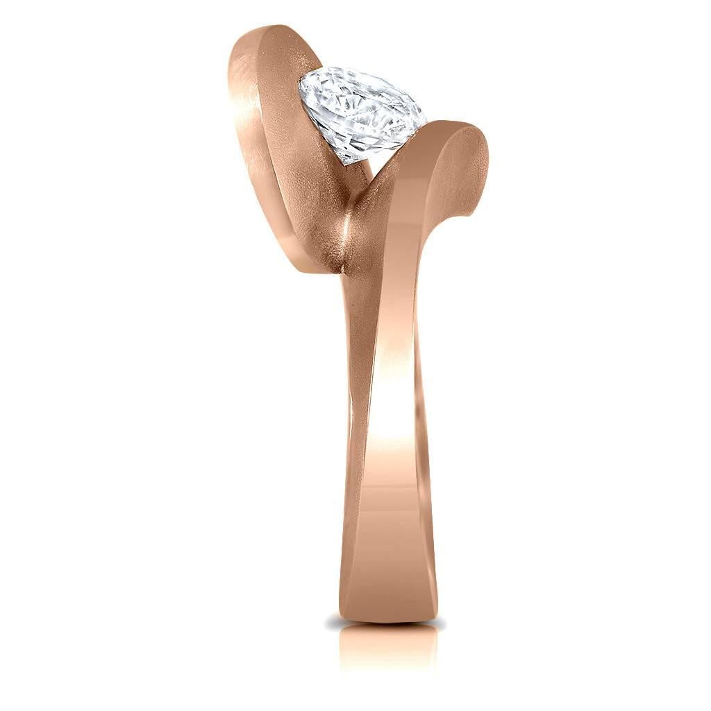 flawless diamond engagement ring